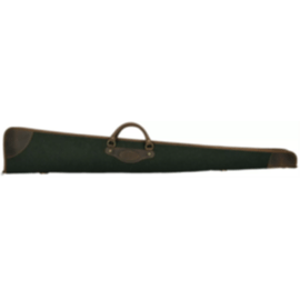 Gewehrfutteral, Artipel, für Schrotflinte, aus Rindsleder/Loden, Länge 130cm