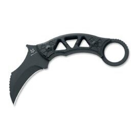Feststhendes Messer, Fox Knives Tribal K Fixed G10 All Black