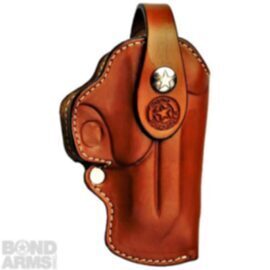 Bond Arms, Derringer, BMT Premium Leder Holster, braun, rechts, 3,5