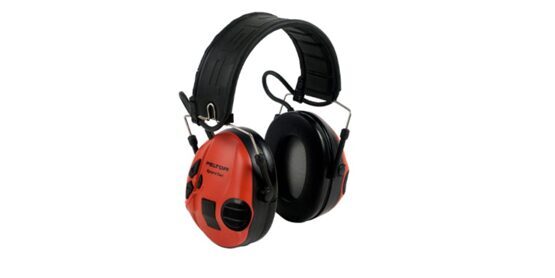 Gehörschutz, 3M Peltor, Sporttac, 26db, schwarz-rot (478-RD)