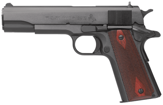 Pistole, Colt, 1911 Government 5'', Kal. .45 ACP, 7+1 Schuss, brüniert