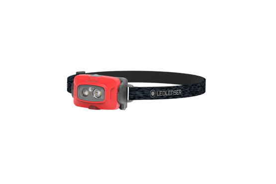 Stirnlampe, LedLenser, HF4R Core, rot