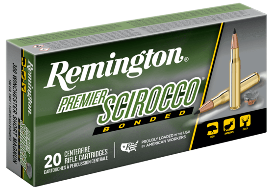 Kugelpatrone, Remington, .300WSM, Scirocco 180