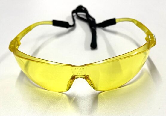 Schutzbrille, 3M, Brille Tora gelb
