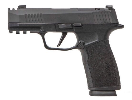 Pistole, SIG SAUER, P365 X-MACRO COMP, Kal. 9x19mm, 2x 17 Schuss Stahl Magazine, schwarz