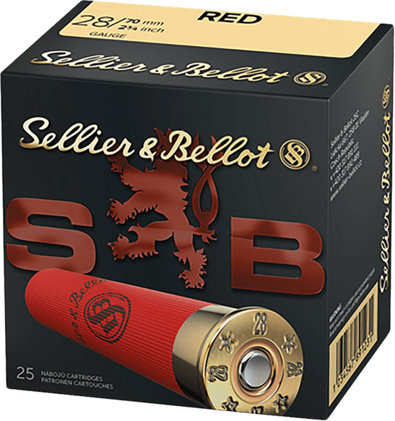 Schrotpatronen, S&B, Red 3,50mm, 28/70, 21 gr