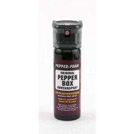 Pfefferspray, Pepper-Box Foam/Schaum, 63 ml, Flip-Top Kappe