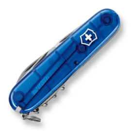 Taschenmesser, Victorinox, Spartan, 91mm, blau transparent