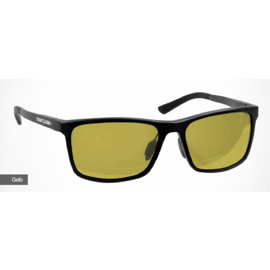 Sonnenbrille, Stucki, Metall gelb, polarisierte Gläser