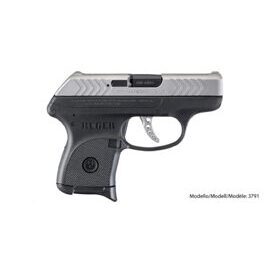 Pistole, Ruger, LCP®,  Matte Stainless, High Performance, Glass-Filled Nylon,  Magazin 6+1