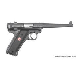Pistole, Ruger, MARK IV™ STANDARD, 22 LR, 10-Schuss Magazin, Blued, Lauf 15.2 cm/6