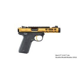 Pistole, Ruger, Mark IV 22/45 Lite, 22 LR, Gold Anodized, 4.40
