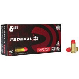 Federal Syntech, 9mm Luger, 124grs, Total Synthetic Jacket