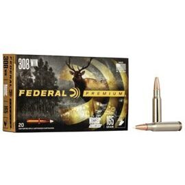 Munition, Federal,NOSLER® ACCUBOND®, Vital-Shok, cal. .308 Win, 165 GR