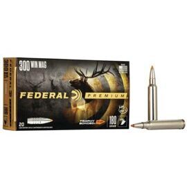 Munition, Federal, TROPHY BONDED® TIP, Vital Shok, cal. .7mm Rem. Mag, 160 GR