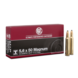 RWS Büchsenpatronen 5.6x50 Magnum TMS 4.1g