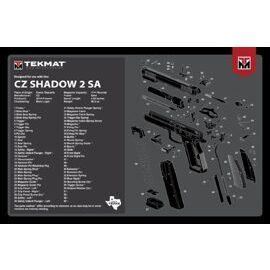 Tekmat, CZ Shadow 2 SA Gun Cleaning Mat, 17