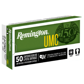 UMC FFW-Patrone, Remington, 6.35mmBrowning, MC 50gr (.25ACP)