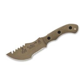 Feststehendes Messer, TOPS Knives Tom Brown Mini Tracker #4 Tan
