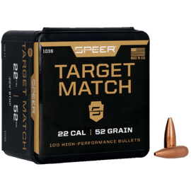 Geschosse, Speer, .224, Target Match 52gr (100) .224/5.69mm
