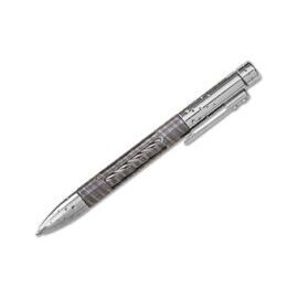 LionSteel Nyala Pen Damast Shiny Grey