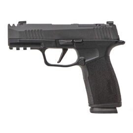 Pistole, SIG SAUER, P365 X-MACRO COMP, Kal. 9x19mm, 2x 17 Schuss Stahl Magazine, schwarz