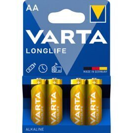 Varta, Longlife, AA, 4er, Blister, 1,5V