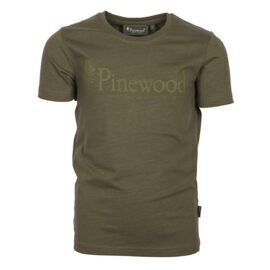 T-Shirt, Pinewood, Outdoor Life T-SHIRT K, H.Olive, Grösse 128