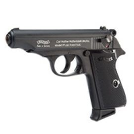 Walther PP Alarm-Pistole Kal. 9mm P.A.K. brüniert/Kunststoffgriffschalen
