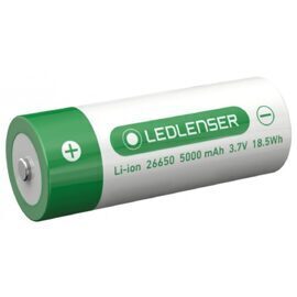 Battarie, LedLenser, 26650 Li-Ion rechargeable Battery 5000 mAh