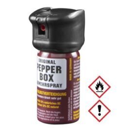 Pfefferspray, Pepper-Box klein, 40ml, Flip-Top Kappe