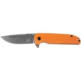 SKIF Knive Bulldog G-10 orange 8Cr13MoV Stone Wasch Klinge 733G