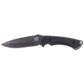 SKIF Knive Orca1 G-10 black, Fixed blade D2 Stone Wash Klinge, Kydex Holster