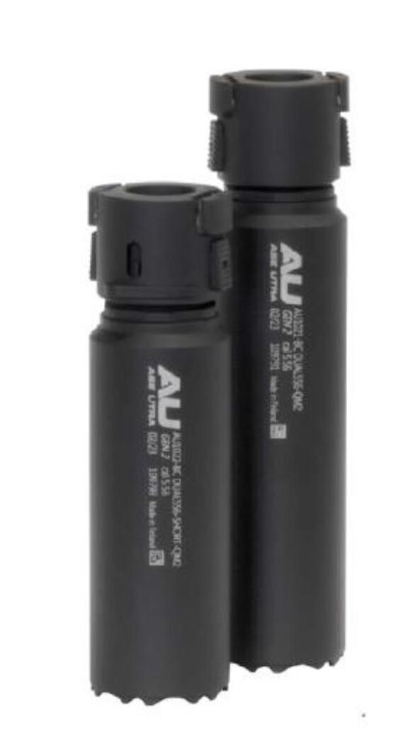 Schalldämpfer, Ase Utra, DUAL556-S-QM2 suppressor without flash hider, SHORT, 5.56x45 mm