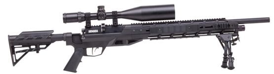 Benjamin Armada Rifle Set Kal 6.35mm PCP Pressluftgewehr mit ZF und Zweibein