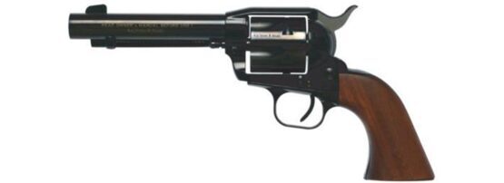 Single Action Alarm Revolver 9mm R.K Western, blue5 1/2