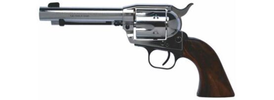 Single Action Alarm Revolver 9mm R.K Western, verchromt 5 1/2