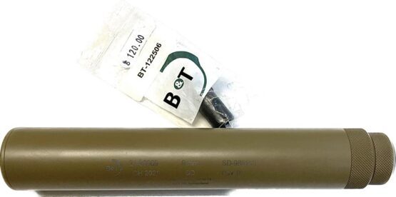 Schalldämpfer, B+T SMG / PDW-Schalldämpfer Compact QD, Kal. 9mm