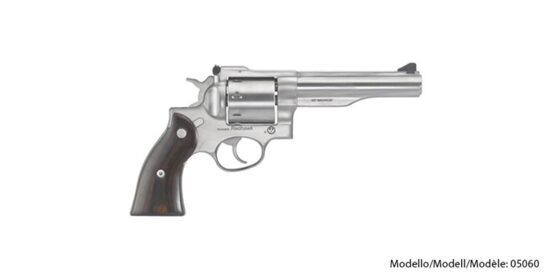 Revolver, Ruger, DA, Redhawk, .357 Magnum, Satin Stainless, 5.50