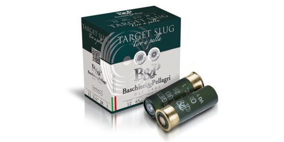 Flintenlaufmunition, Baschieri & Pellagri Target Slug , Kal. 12/65, 12mm, 28gr