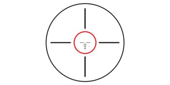 Zielfernrohr, Burris, Xtremetactical XTR II Scope, 1-8x24mm illum, Ballistic Circle Dot Front Focal