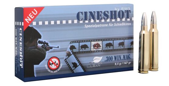 Cineshot, RWS, Kal. .300 Win. Mag., 9,5 g / 147 gr
