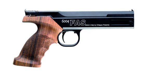 FAS 6004 Luftpistole Kal. 4.5mm Pneumatisch,Standard- Holzgriff
