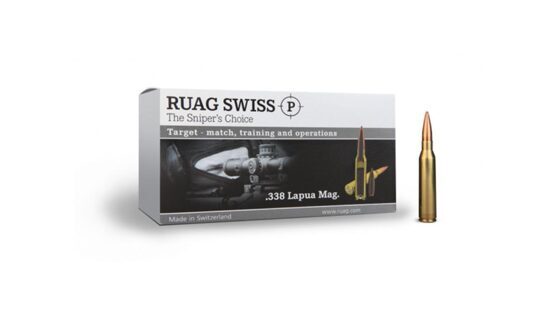 Büchsenpatronen , Ruag Swiss P / .338 Lapua Mag Swiss P Target, 19.4 g / 300grs
