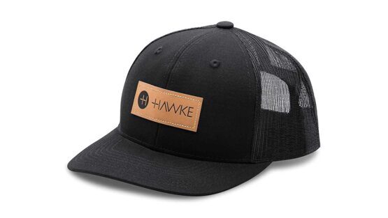 Kappe, Hawke, Snapback Cap (Trucker Style), black