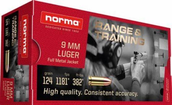 Pistolenpatronen, Norma, 9mm Luger VM, 8,0g