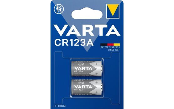 Varta, Blister, (RoHS), 3V, Lithium, Batterie, Blister, CR123A