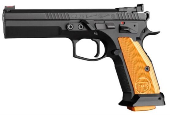 Pistole, CZ75, Tactical Sport Orange, Kal. 9mm Para