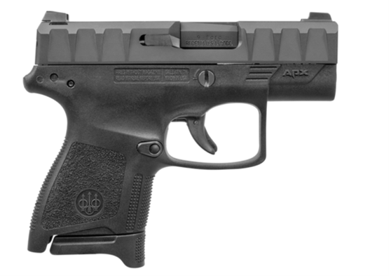 Pistole, Beretta APX Carry Black,  Kal. 9mm, 6&8-Schuss