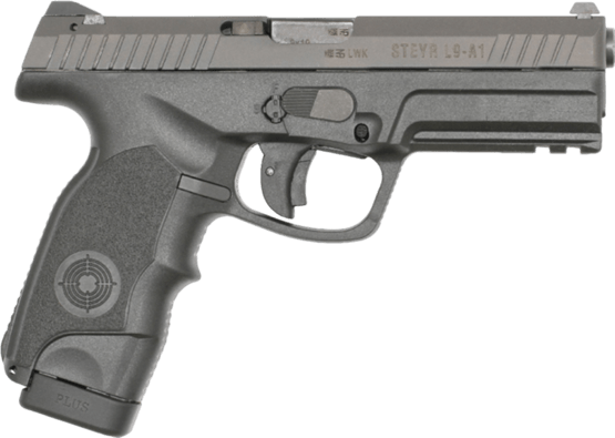 Pistole, Steyr Mannlicher, Modell L-A1, Kal. 9mm Para